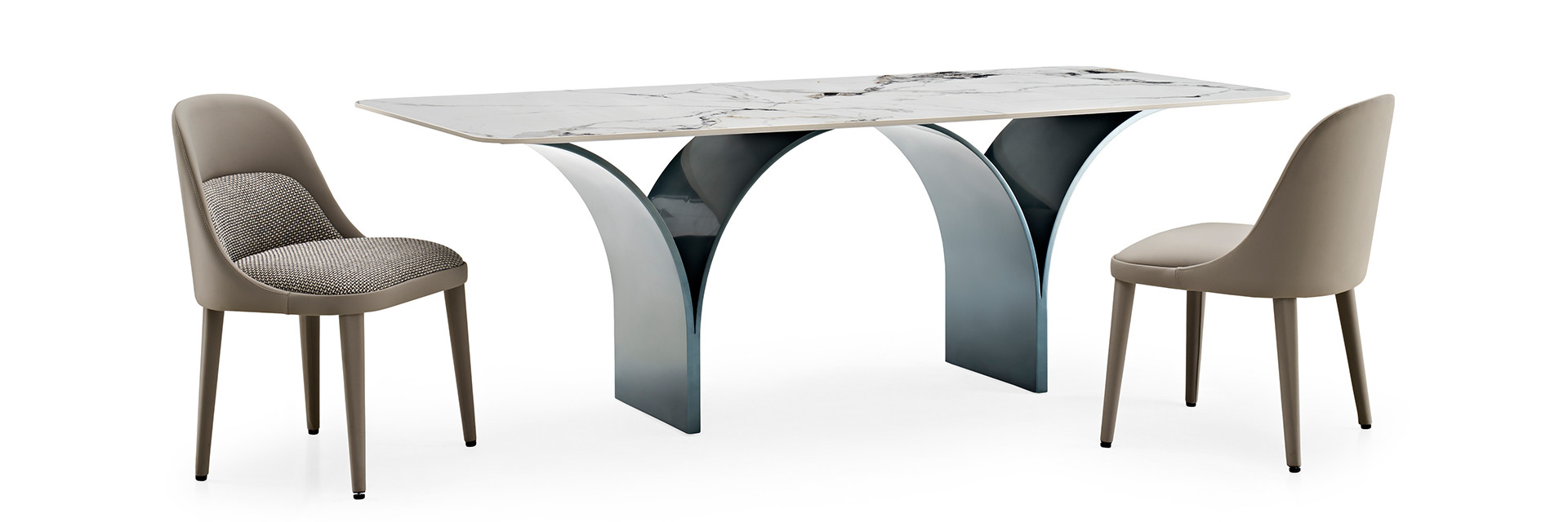 quality Ceramic Marble Top Dining Table factory